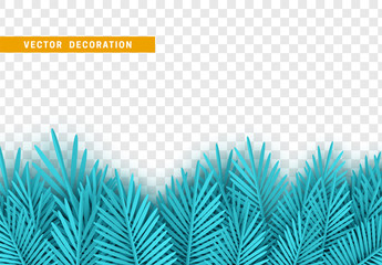 Wall Mural - leaves background. foliage isolated. vector leaf pattern.
