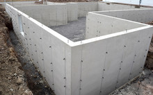 New Home House Construction Concrete Cement Foundation Basement Builders