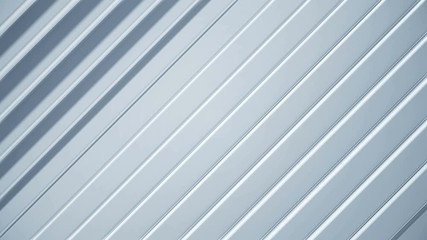 Wall Mural - diagonal lines 3d abstract background. clean geometric animation with blinds visual effect. modern b