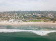 Southern California coast ocean waves drone landscape views
