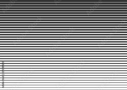Fotomural Horizontal lines, linear halftone