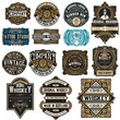 © Roverto - Mega pack of 14 labels and banners. Vector layered