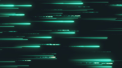 Wall Mural - abstract high tech background. bright motion texture. futuristic information flow. digital data in a