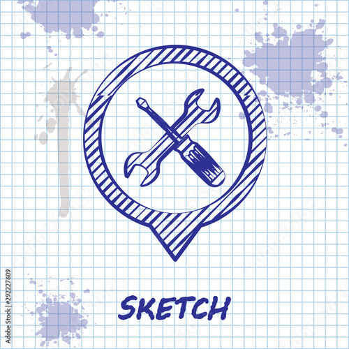 Sketch Line Location With Crossed Screwdriver And Wrench Tools Icon Isolated On White Background Pointer Settings Symbol Vector Illustration Adobe Stock でこのストックベクターを購入して 類似のベクターをさらに検索 Adobe Stock Sketch Line Location With Crossed Screwdriver And Wrench Tools Icon Isolated On White Background Pointer Settings Symbol Vector Illustration Adobe Stock でこのストックベクターを購入して 類似のベクターをさらに検索 Adobe Stock