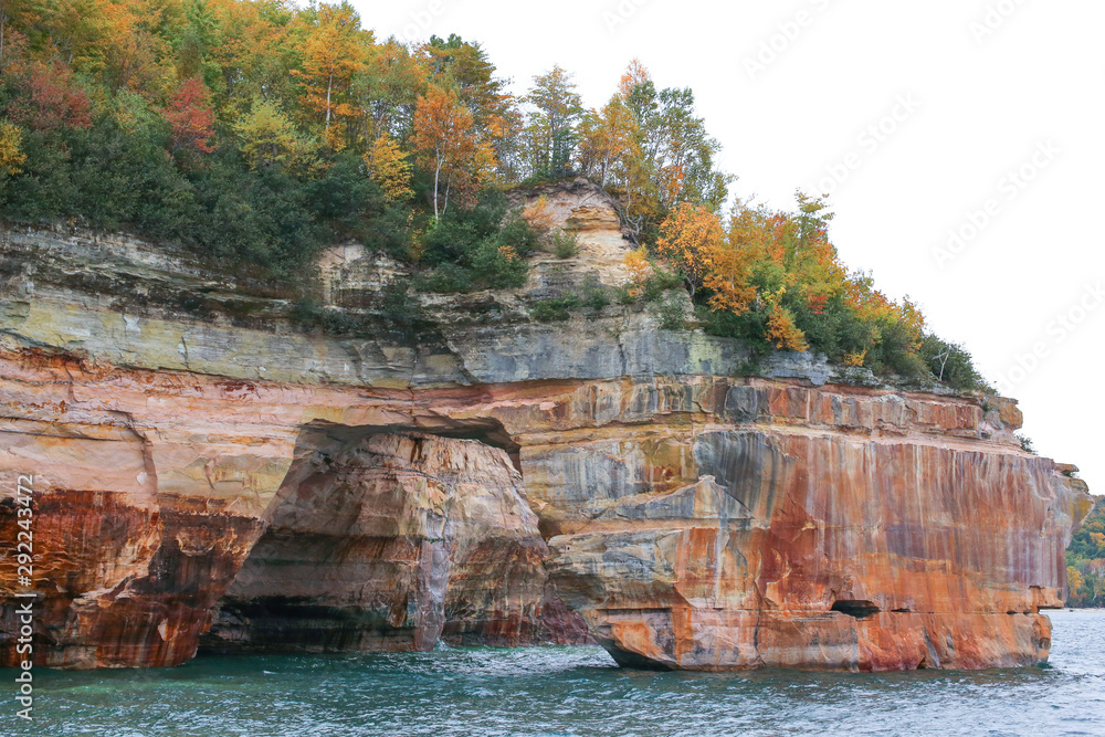 Pitcher Rocks Mi Pictured Rocks National Lakeshore in the south shore of Lake Superior ...
