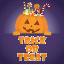 Trick Or Treat - Happy Halloween