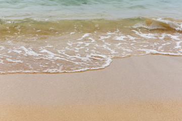 Wall Mural - waves on the beach