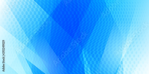 Abstract background of dots and intersecting lines in light blue colors