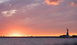 Sundown, NYC Harbor
