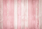 Fototapeta  - Pink white old wall texture wood background colorful wood grunge