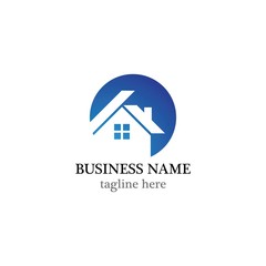 Wall Mural - Real estate logo icon design