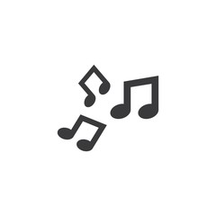 Sticker - Music note logo