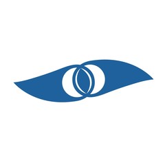 Wall Mural - Eye care logo vector