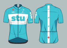 Cycling Jersey Uniform Team Kit Biking Design Vector