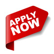 © Michal Hubka - red vector banner apply now