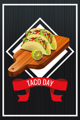 Poster - National Taco Day Celebration design