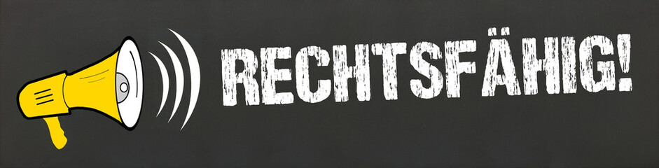 Poster - Rechtsfähig! 