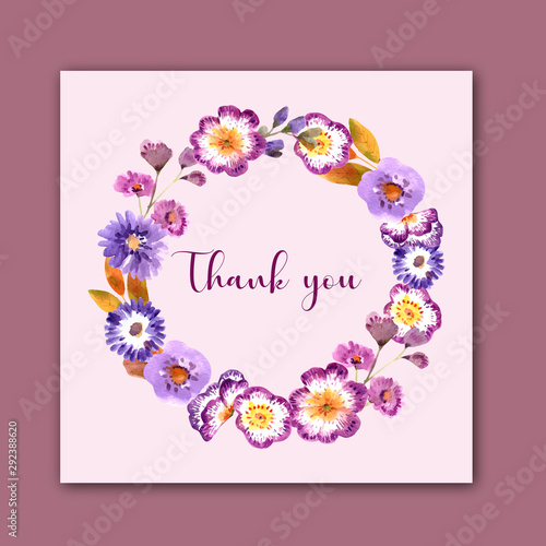 Thank you Card