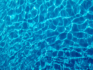 Wall Mural - Swimming Pool water. Ripple Water. Sun Reflection background.