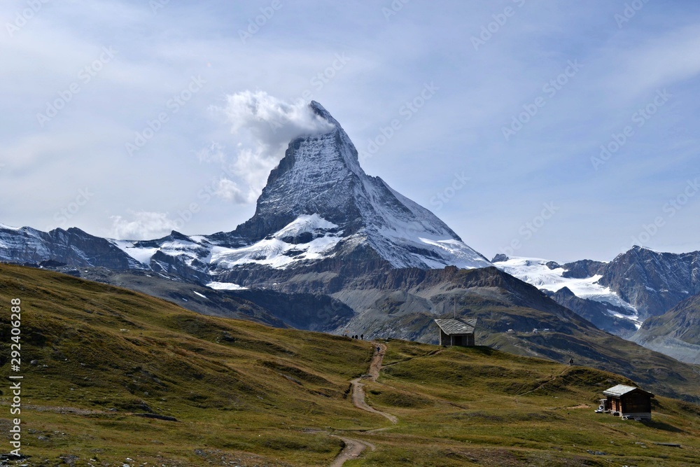 Matterhorn, Zermatt - obrazy, fototapety, plakaty 