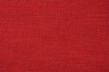 Wall Mural - Red woven fabric texture background