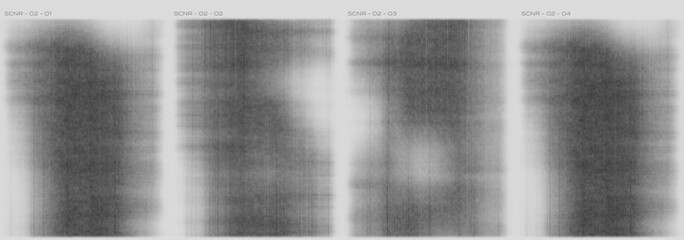 Wall Mural - scanner photocopy texture pack. noisey grainey xerox scan with noise and grain