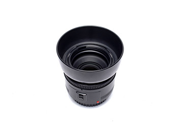 50mm distance lens. On a white background