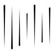 Random, dynamic lines pattern. Vertical, straight parallel lines. Irregular stripes. Streaks, strips uneven lines. Abstract geometric design element.