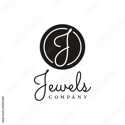Elegant Initial Letter J Jewelry Logo Design Buy This Stock Vector And Explore Similar Vectors At Adobe Stock Adobe Stock