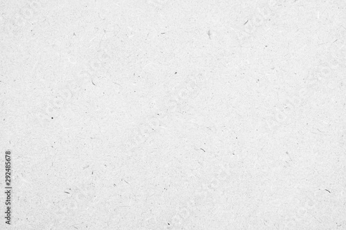 Fotomural White paper texture background or cardboard surface from a paper box for packing