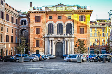 Canvas Print - The Streets Of Rome. Italy