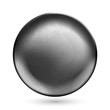 Metal Concave Button Icon Template Texture Vector