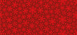 © warmworld - Red christmas background with snowflakes. Vector