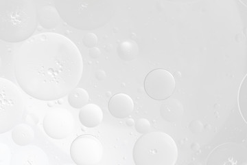 Wall Mural - abstract white water bubbles background