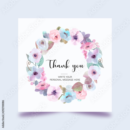 flowers wreath for design