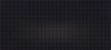 Background Pattern Luminous Blue And White Led Dots Lights On Black Background