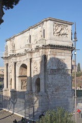 Wall Mural - Arch of Septimius Severus in Rome Italy