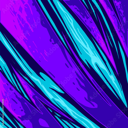 Fotomural abstract pattern design for sport team jersey