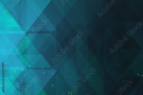 Abstract blue crystal background
