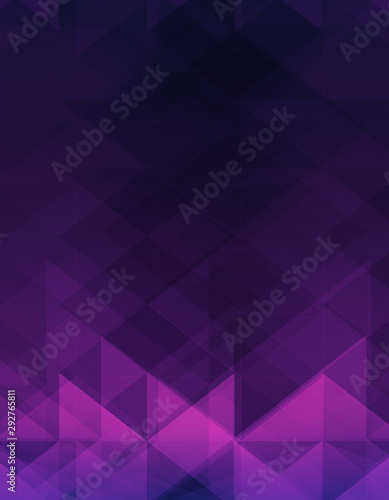 Abstract purple crystal wallpaper
