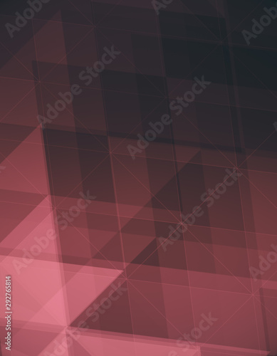 Abstract red crystal wallpaper