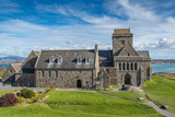 Fototapeta  - Iona Abbey of The isle of Iona, Scotland