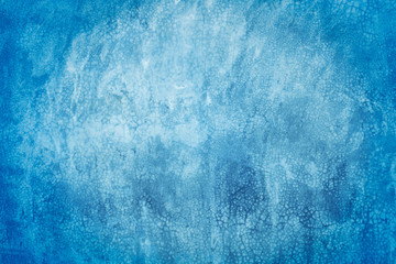 Wall Mural - blue vintage cement texture and backdrop background