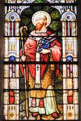 Saint Boniface stain glass