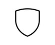 Shield line icon