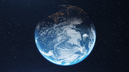 Wall Mural - Planet earth seen from space