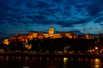 Canvas Print - night view of the city