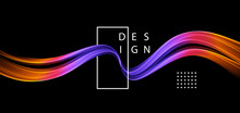 Abstract Colorful Vector Background, Color Flow Liquid Wave For Design Brochure, Website, Flyer.