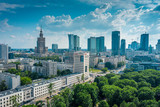 Fototapeta Na sufit - Warszawska panorama