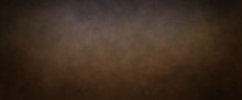 Brown Background Texture With Old Vintage Paper Texture In Earthy Coffee Color Design, Abstract Black Painted Border Grunge